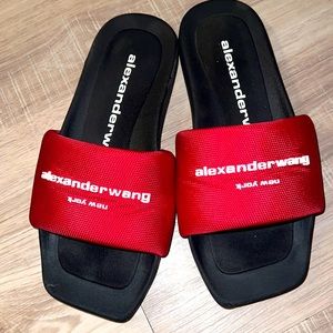 🌹Authentic 🌹Alexander Wang PoolSlide